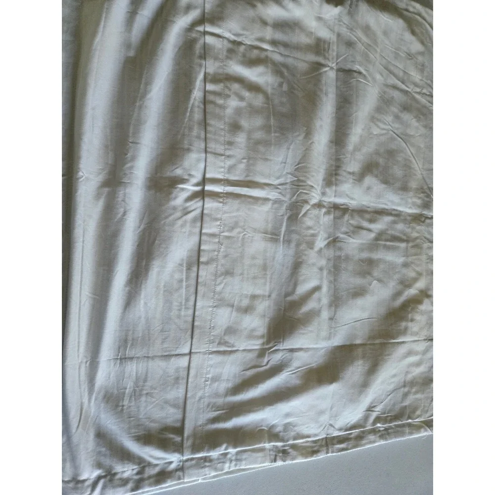 Pottery Barn Blue White Striped 100% Cotton Euro Shams 26x26 Pillow Cover 2